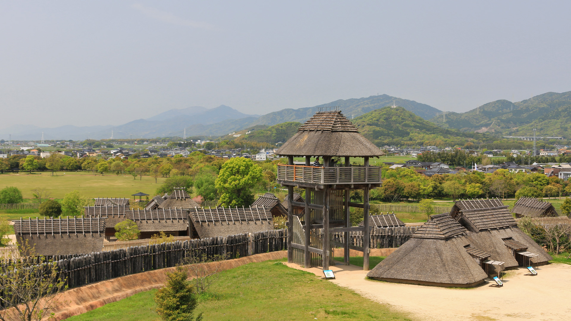 吉野ヶ里公園の風景